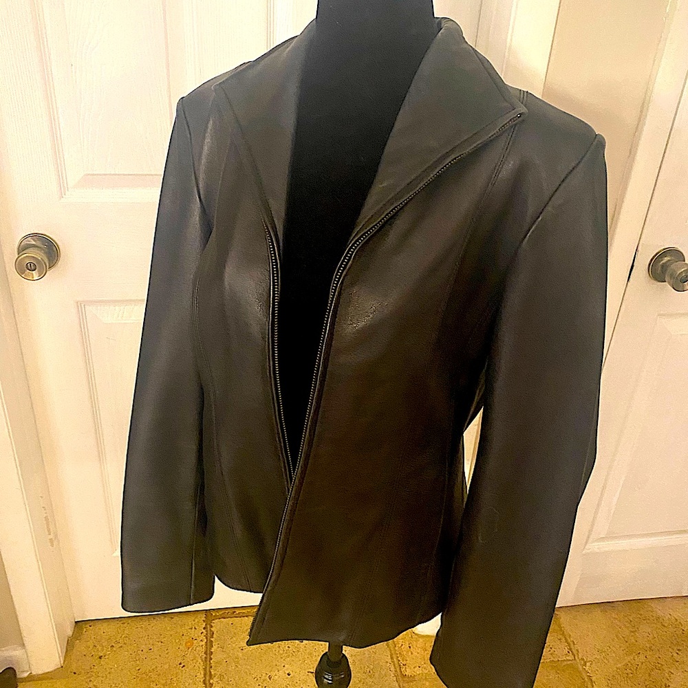 Leather jacket